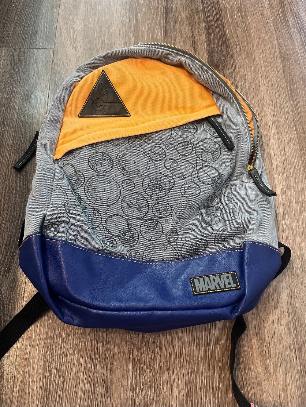 Marvel Eternals Blue, Gray & Orange Men's Backpack